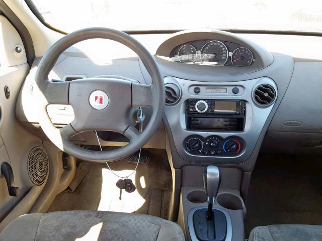 1G8AJ52F45Z167510 - 2005 SATURN ION LEVEL GOLD photo 9