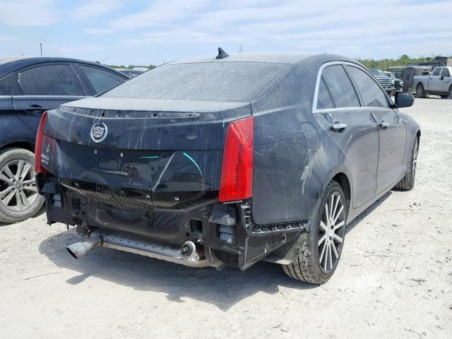 1G6AA5RA6E0181030 - 2014 CADILLAC ATS BLACK photo 4