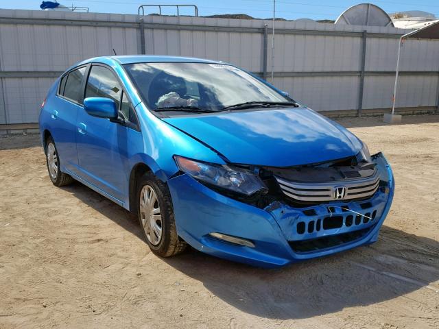 JHMZE2H56BS003642 - 2011 HONDA INSIGHT LX BLUE photo 1