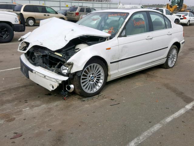 WBAEW53403PG22660 - 2003 BMW 330 XI WHITE photo 2