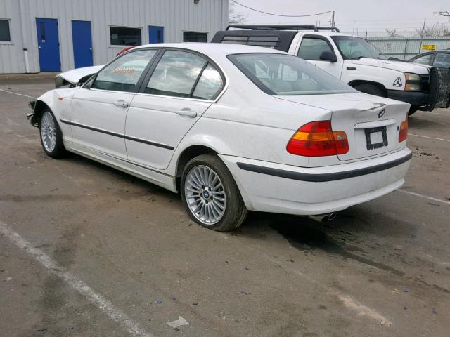 WBAEW53403PG22660 - 2003 BMW 330 XI WHITE photo 3