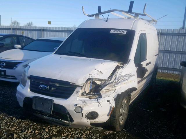 NM0LS7BN1BT048761 - 2011 FORD TRANSIT CO WHITE photo 2