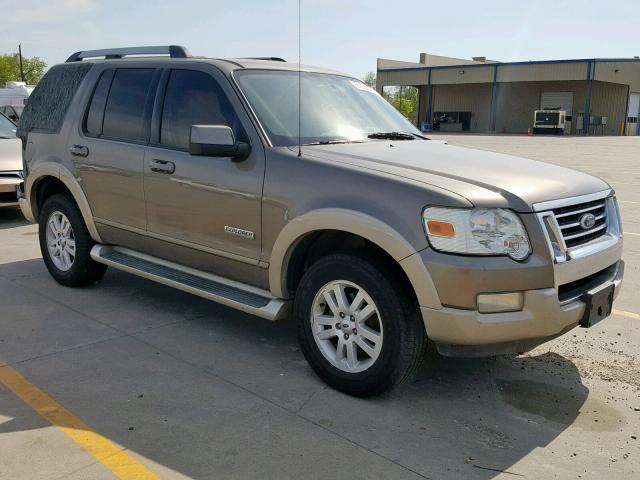 1FMEU64806UA46051 - 2006 FORD EXPLORER E BEIGE photo 1