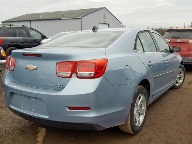 1G11B5SAXDU125273 - 2013 CHEVROLET MALIBU LS BLUE photo 4