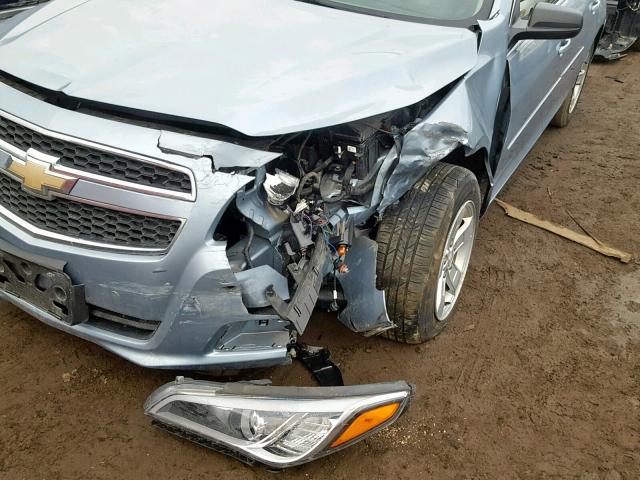 1G11B5SAXDU125273 - 2013 CHEVROLET MALIBU LS BLUE photo 9