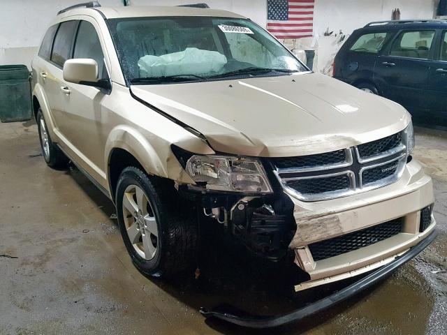 3D4PG1FG2BT501260 - 2011 DODGE JOURNEY MA GOLD photo 1