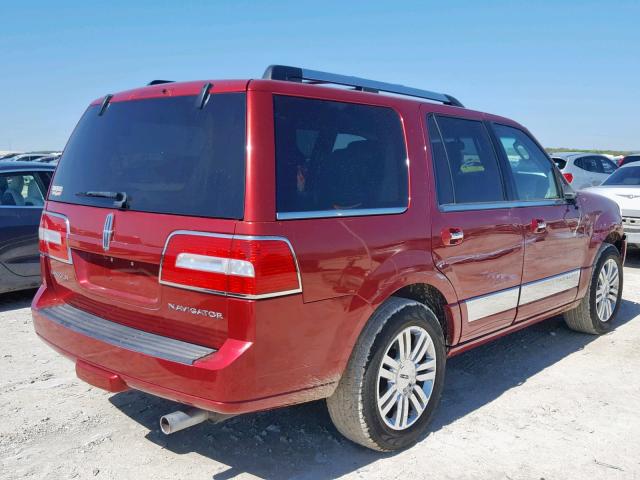 5LMFU27558LJ15840 - 2008 LINCOLN NAVIGATOR 红色 照片 4
