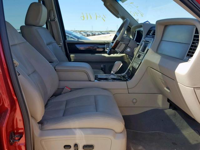 5LMFU27558LJ15840 - 2008 LINCOLN NAVIGATOR 红色 照片 5