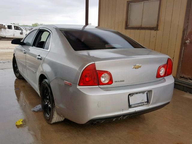 1G1ZA5EU3CF298843 - 2012 CHEVROLET MALIBU LS SILVER photo 3