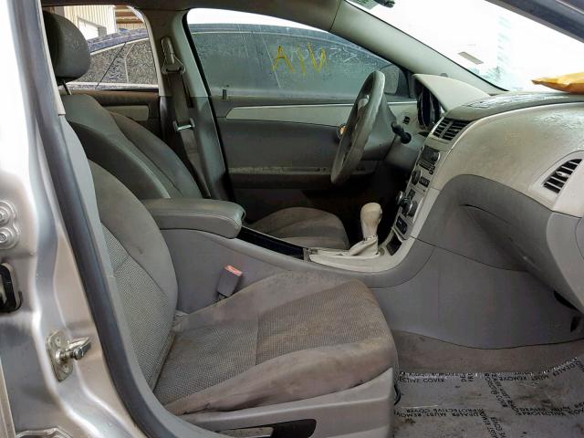 1G1ZA5EU3CF298843 - 2012 CHEVROLET MALIBU LS SILVER photo 5