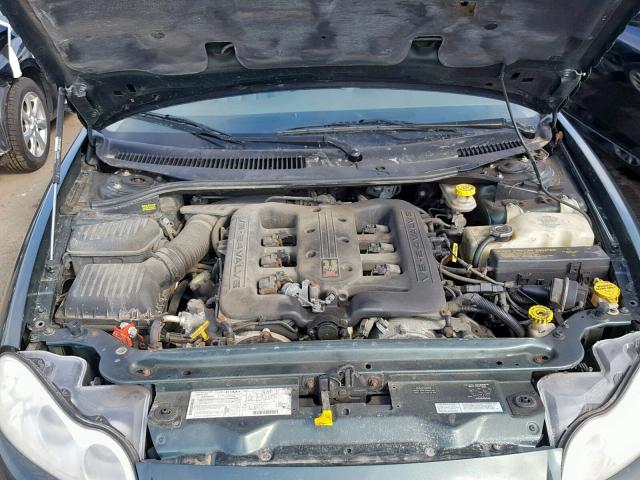 2C3HC56G61H635978 - 2001 CHRYSLER LHS GREEN photo 7