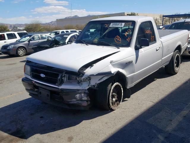 1FTCR10A0VUD06293 - 1997 FORD RANGER WHITE photo 2