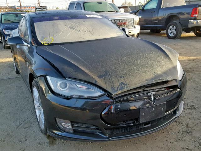 5YJSA1DG2DFP16683 - 2013 TESLA MODEL S GREEN photo 1