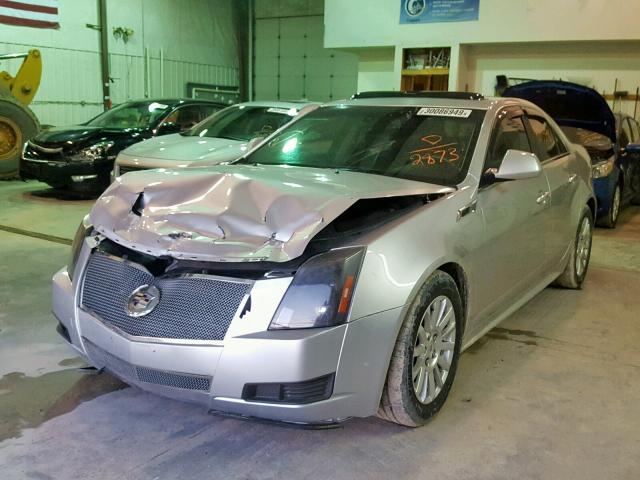 1G6DG5E59D0102873 - 2013 CADILLAC CTS LUXURY SILVER photo 2