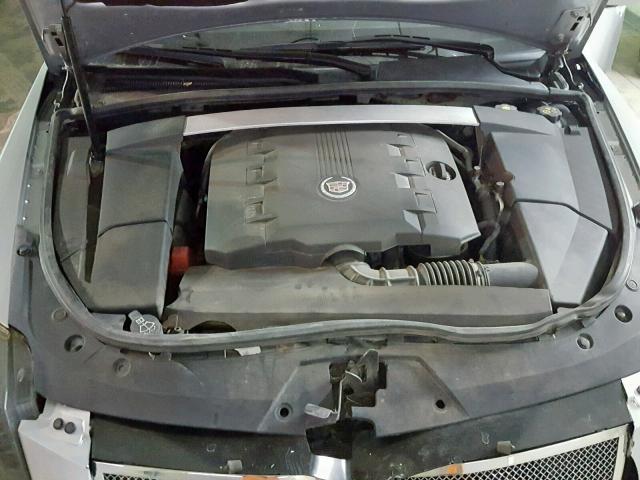 1G6DG5E59D0102873 - 2013 CADILLAC CTS LUXURY SILVER photo 7