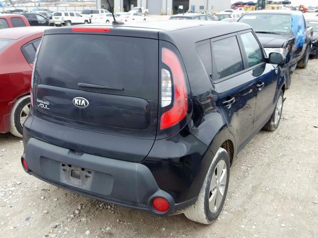 KNDJN2A20F7159442 - 2015 KIA SOUL  photo 4