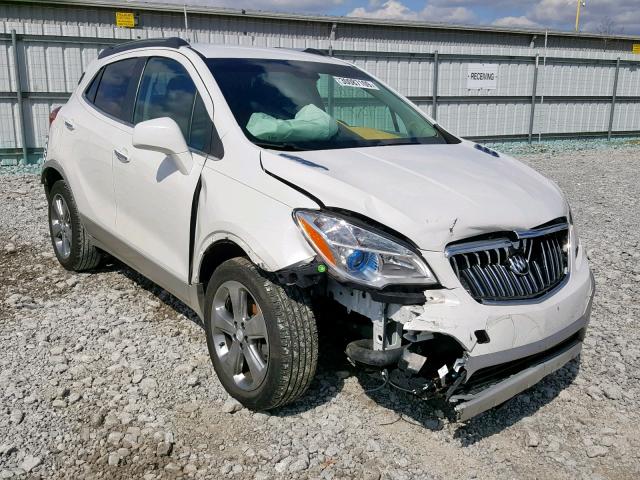 KL4CJCSB2DB070212 - 2013 BUICK ENCORE WHITE photo 1