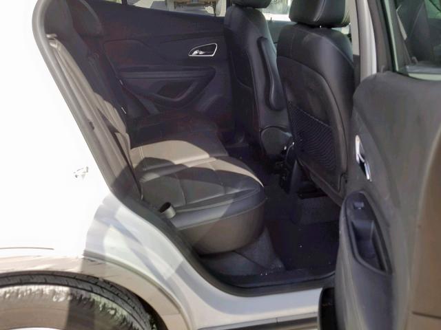 KL4CJCSB2DB070212 - 2013 BUICK ENCORE WHITE photo 6