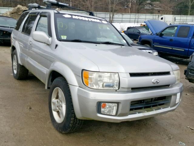 JNRDR09Y73W300667 - 2003 INFINITI QX4 GRAY photo 1