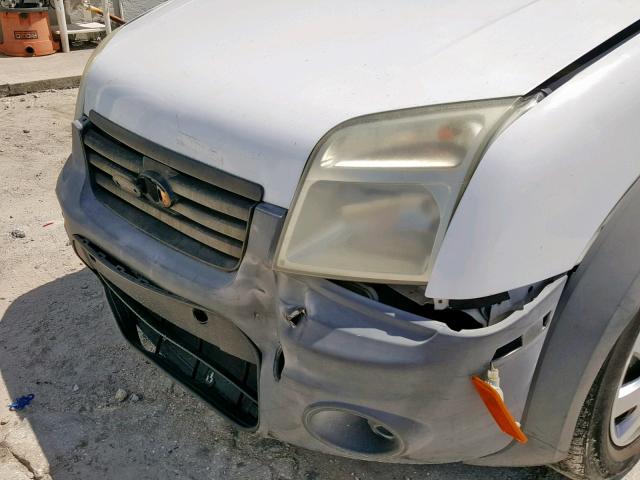 NM0LS7AN4BT052966 - 2011 FORD TRANSIT CO WHITE photo 9