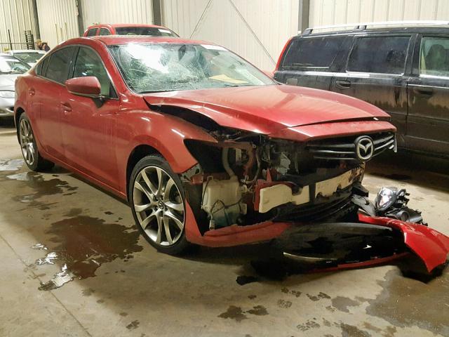 JM1GJ1W63F1175407 - 2015 MAZDA 6 GRAND TO RED photo 1