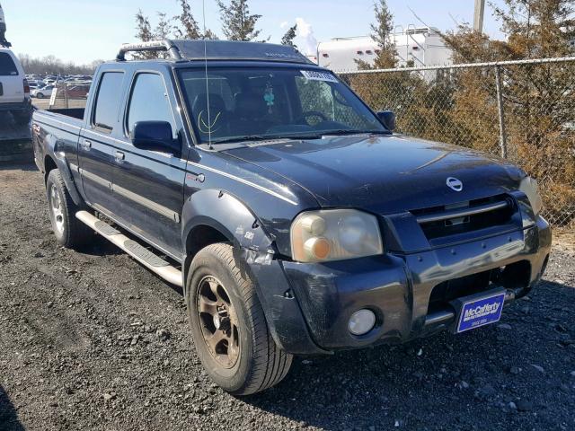 1N6MD29Y82C346404 - 2002 NISSAN FRONTIER C BLACK photo 1