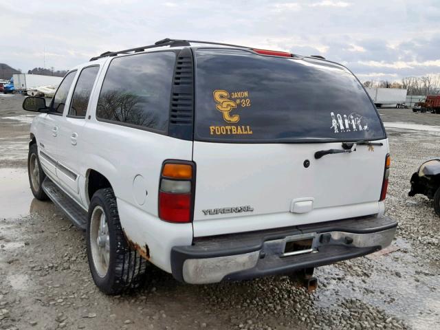 1GKFK16Z14J276899 - 2004 GMC YUKON XL K WHITE photo 3