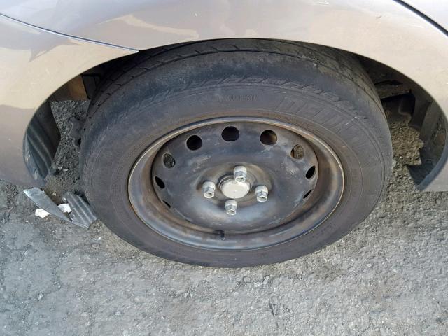 KL1TD5DE0BB169292 - 2011 CHEVROLET AVEO LS GRAY photo 9