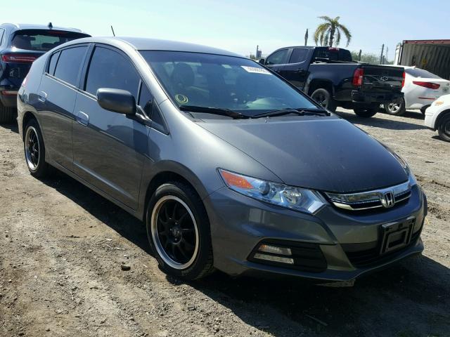 JHMZE2H5XCS002365 - 2012 HONDA INSIGHT LX GRAY photo 1