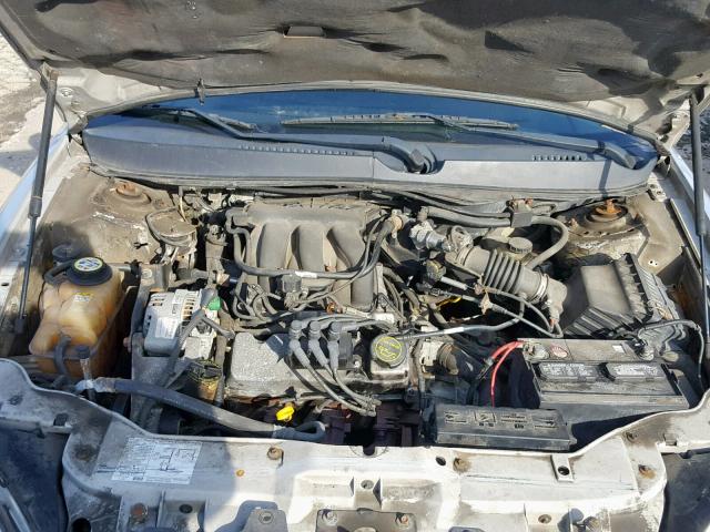 1FAHP55244G145096 - 2004 FORD TAURUS SES SILVER photo 7