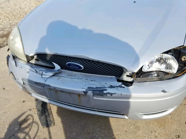 1FAHP55244G145096 - 2004 FORD TAURUS SES SILVER photo 9