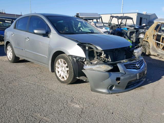 3N1AB6APXAL646375 - 2010 NISSAN SENTRA 2.0 SILVER photo 1