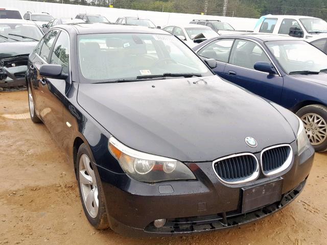 WBANA53505B856379 - 2005 BMW 525 I BLACK photo 1