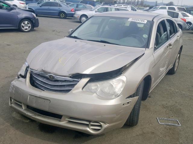 1C3LC56R47N549323 - 2007 CHRYSLER SEBRING TO BEIGE photo 2