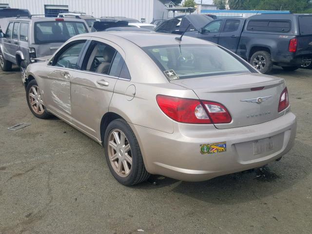 1C3LC56R47N549323 - 2007 CHRYSLER SEBRING TO BEIGE photo 3