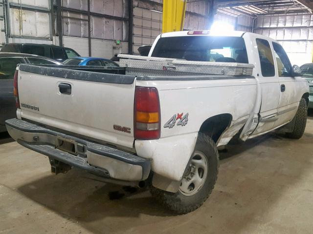 2GTEK19T421265529 - 2002 GMC NEW SIERRA WHITE photo 4