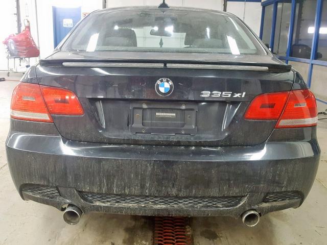 WBAWC73588E067409 - 2008 BMW 335 XI BLACK photo 9