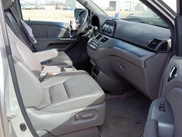 5FNRL387X9B035547 - 2009 HONDA ODYSSEY EXL  photo 5