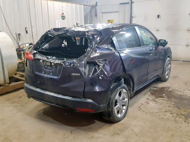 3CZRU6H58GM762928 - 2016 HONDA HR-V EX BLACK photo 4