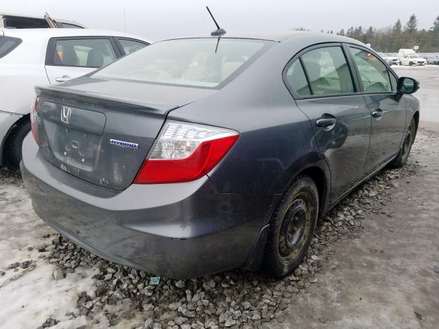 JHMFB4F23CS800240 - 2012 HONDA CIVIC HYBRID  photo 4