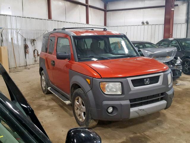 5J6YH28513L024148 - 2003 HONDA ELEMENT EX ORANGE photo 1