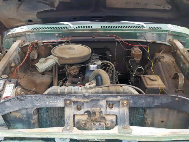 F10ACU09621 - 1974 FORD F100 GREEN photo 7