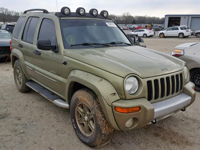 1J4GL38K72W331911 - 2002 JEEP LIBERTY RE GREEN photo 1