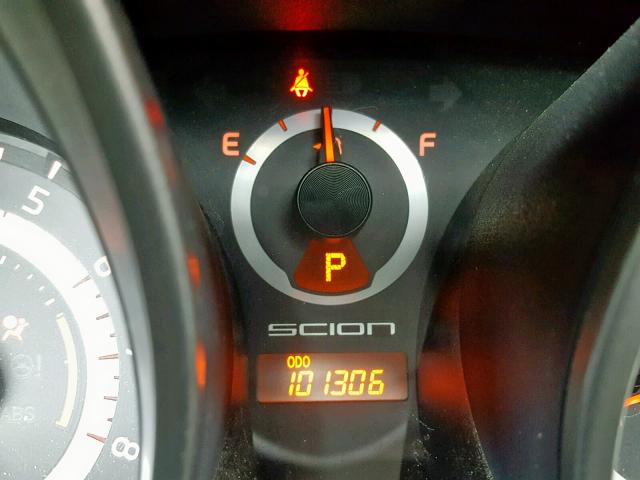 JTKJF5C70C3026201 - 2012 TOYOTA SCION TC YELLOW photo 8