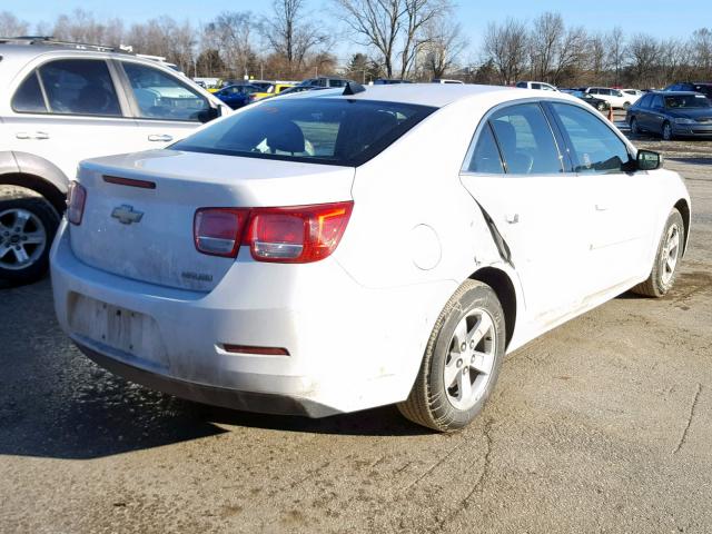 1G11B5SA4DF137262 - 2013 CHEVROLET MALIBU LS WHITE photo 4