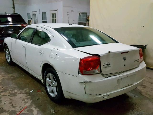 2B3KA33V69H568049 - 2009 DODGE CHARGER SX WHITE photo 3