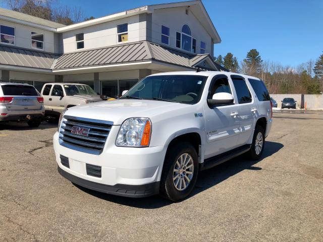 1GKFK135X8R228746 - 2008 GMC YUKON HYBR WHITE photo 1