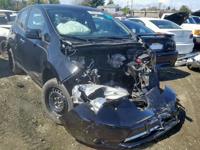 1N4AZ0CP3DC417416 - 2013 NISSAN LEAF S BLACK photo 1