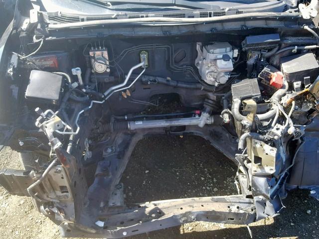 1N4AZ0CP3DC417416 - 2013 NISSAN LEAF S BLACK photo 7