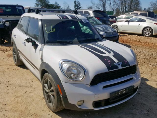 WMWZC3C57CWL86969 - 2012 MINI COOPER S C WHITE photo 1